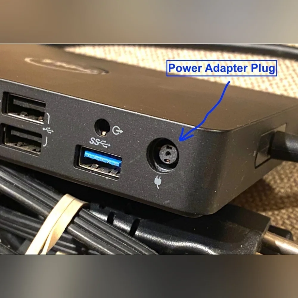 Genuine Dell 130W Power Supply AC Adapter for D6000 WD15 K17A Docking Station
